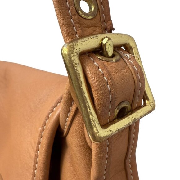 COACH Legacy Field Tan Handbag Leather Shoulder Messenger Crossbody Bag 9128 - Picture 13 of 16